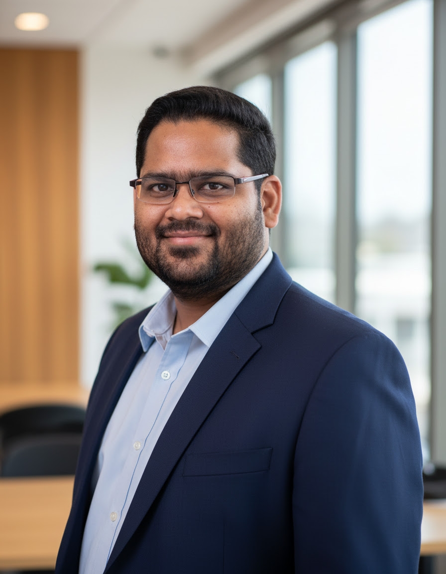 Headshot of Kaushik Kuberanathan